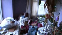 Cihangir'de Çöp Ev Bulundu, Evden 8 Ton Çöp Çıktı