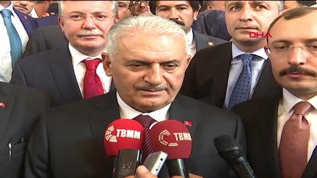 Meclis Başkanı Binali Yıldırım Görevi Devraldıktan Sonra Basına Konuştu