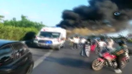 İett Otobüsünde Korkutan Yangın