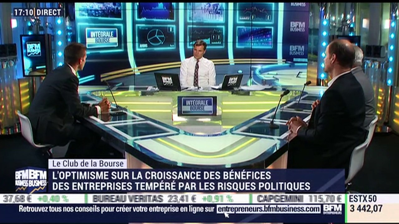 Le Club de la Bourse: Julien Nebenzahl, Thomas Vlieghe, Vincent Juvyns et Andrea Tueni - 12/07