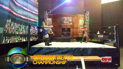Intercontinental Championship Table Match | ECW Hardcore Justice Event 2018