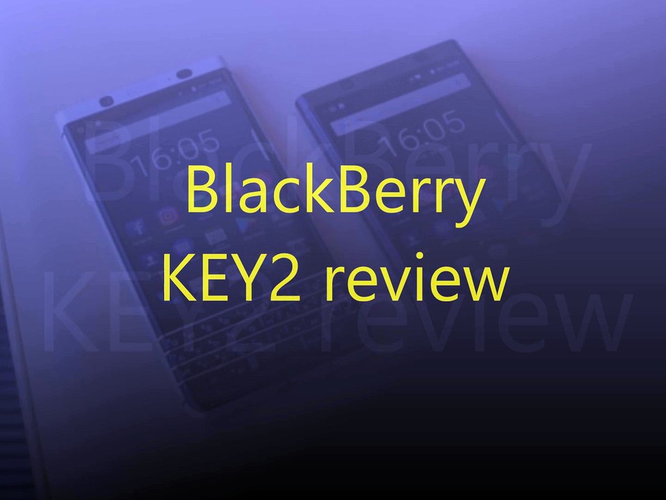 BlackBerry KEY2 review
