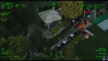 İstanbul Adnan Oktar Grubuna Kandilli'deki Villada Yapılan Operasyon Helikopter Kamerasında