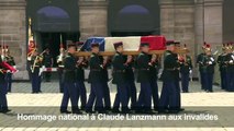 Hommage national à Claude Lanzmann aux Invalides (2)