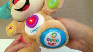 Fisher Price Laugh and Learn Stages Singing Talking Play Soft Puppy Toy [Complete Songs] Fun Baby