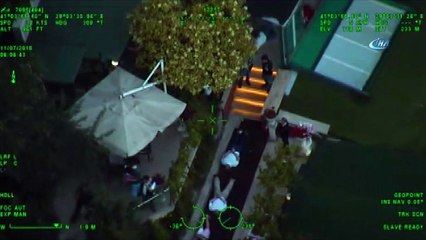 Adnan Oktar’ın villasına baskın anı kamerada