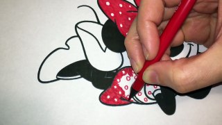 Disney Minnie Mouse Coloring Page. Coloring for Kids!