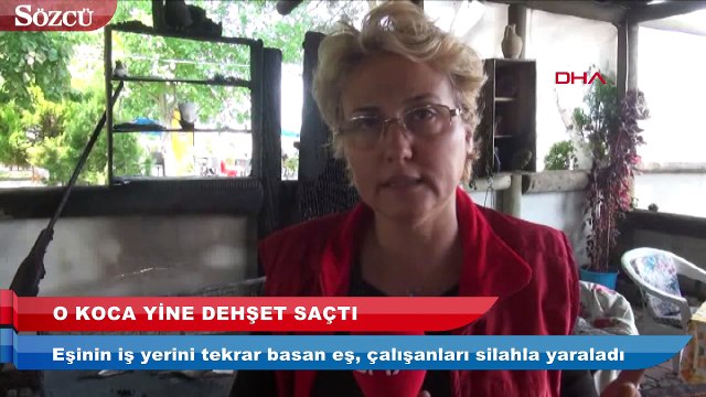 O koca yine dehşet saçtı