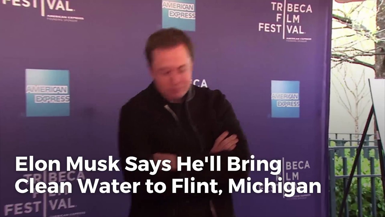 Elon Musk Says He'll Bring Clean Water to Flint, Michigan