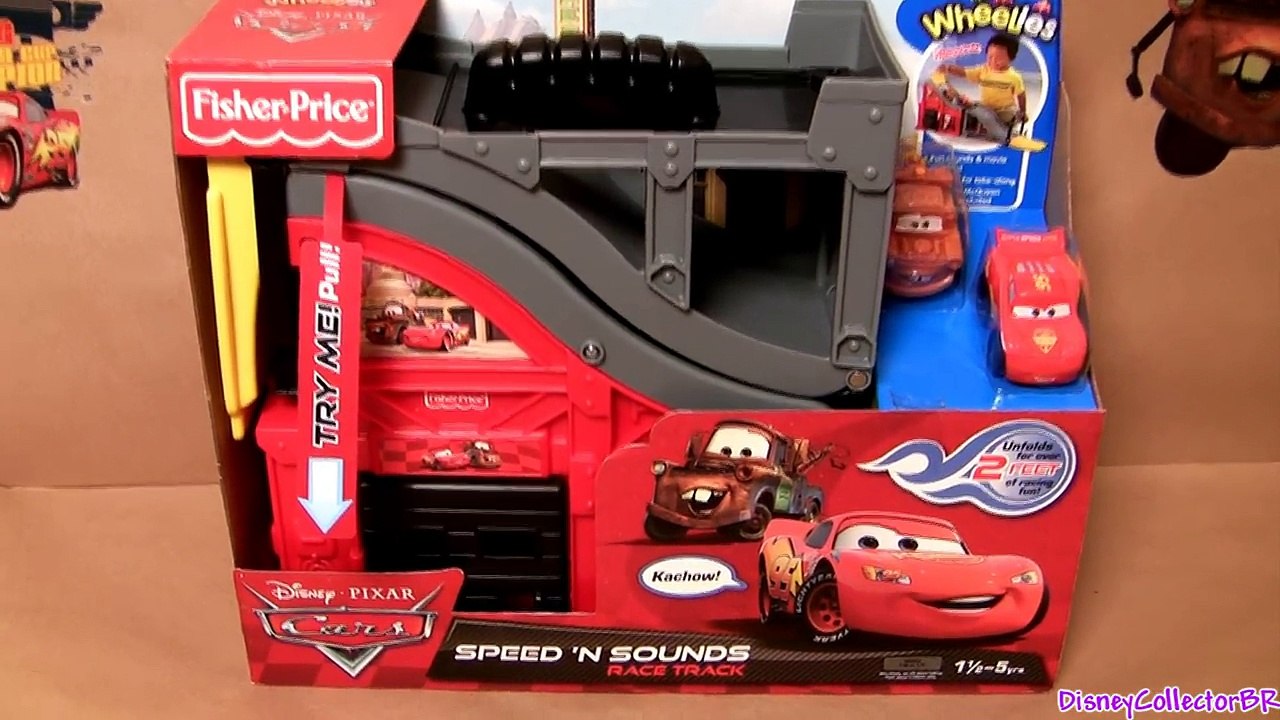 Fisher price lightning mcqueen race track online