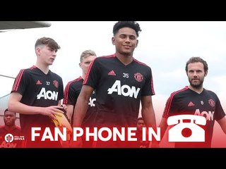 Back in Training, WHO WILL STEP UP? Manchester United Fan Phone In!