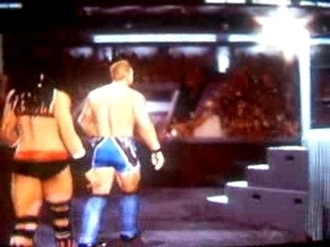 WWE SmackDown Vs Raw 2008 Tag Team Kenny Dykstra and Victori
