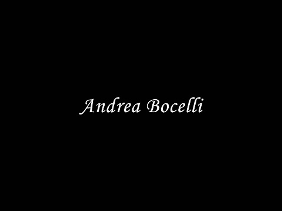 Andrea Bocelli - Con Te Partiro (English lyrics translation)