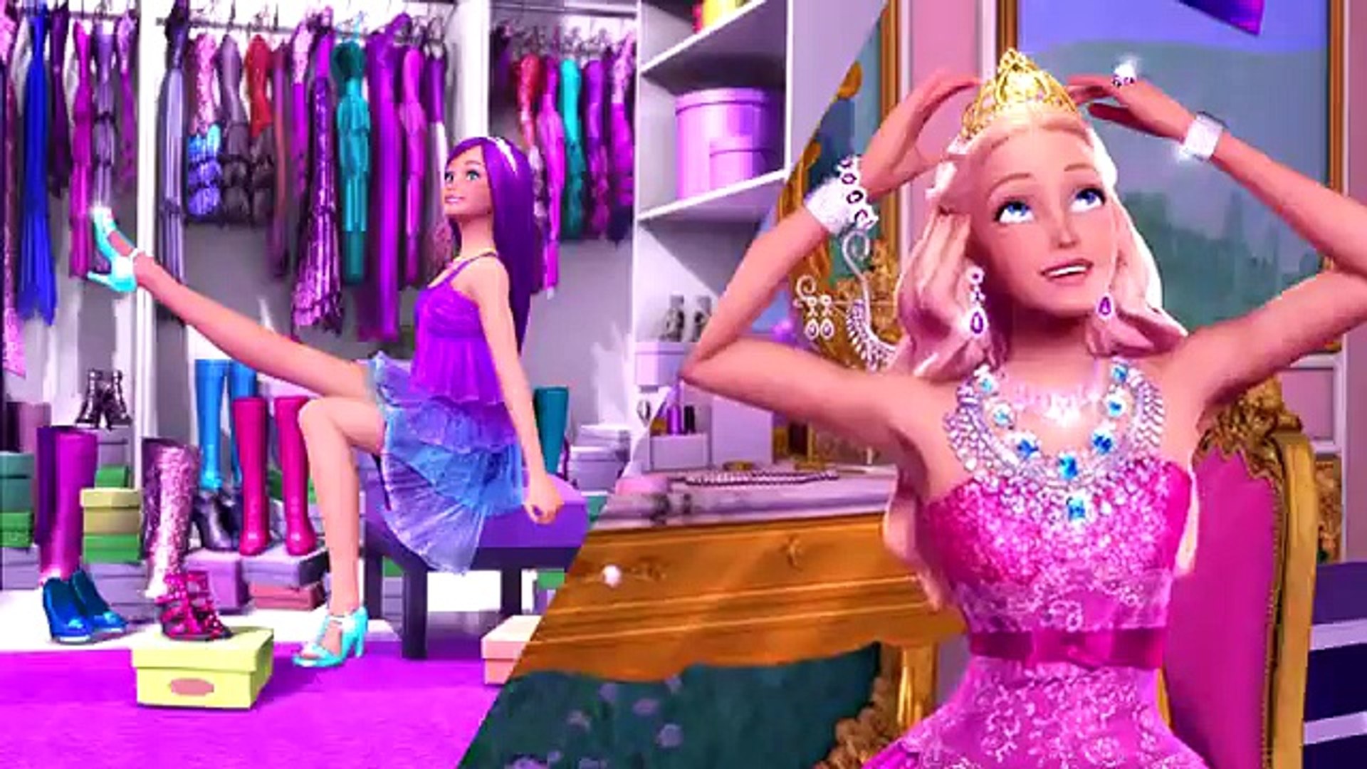 ahora soy barbie y la estrella de pop