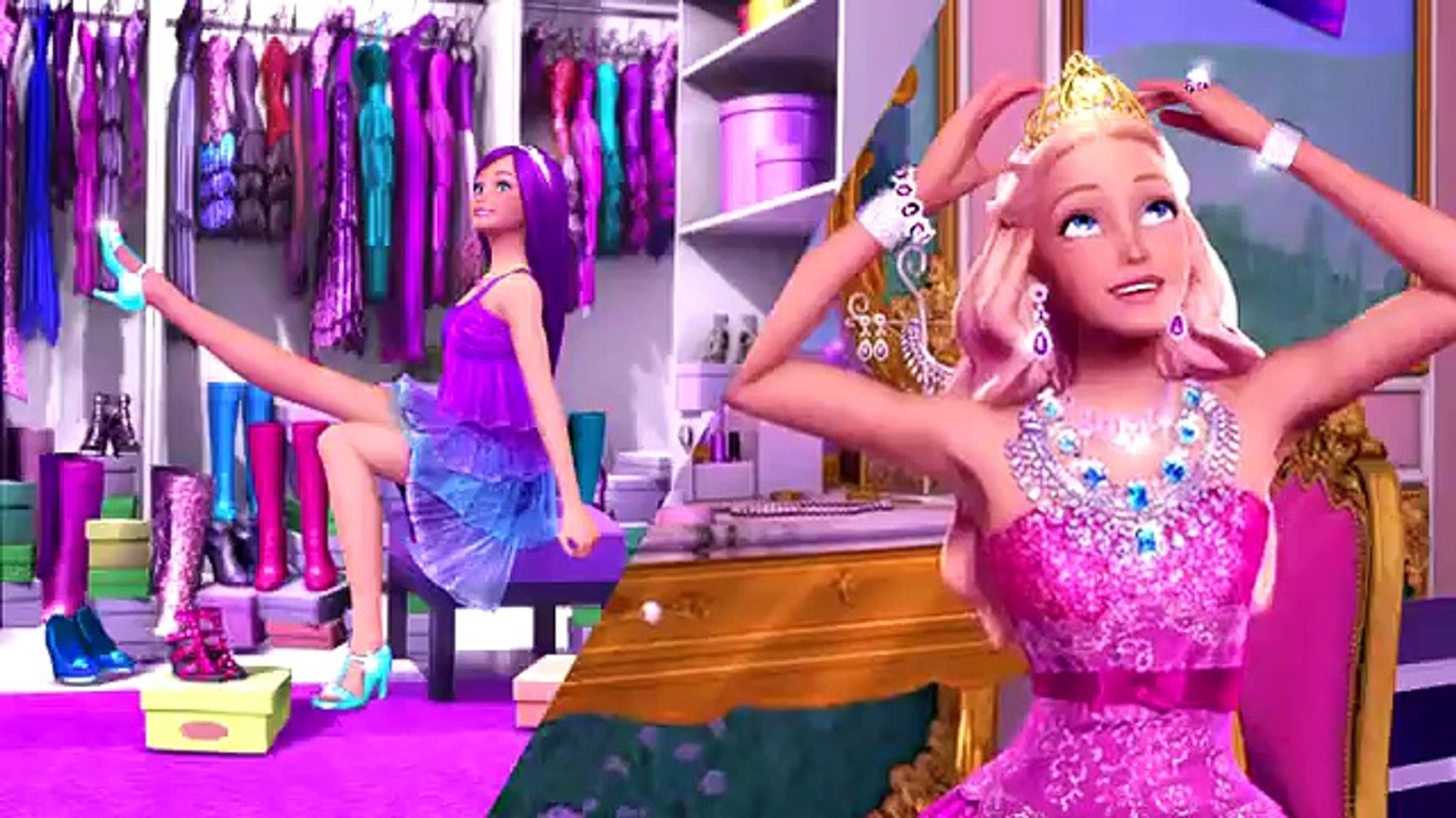 Barbie - La Princesa y La Estrella de Pop - Ahora Soy – Видео Dailymotion