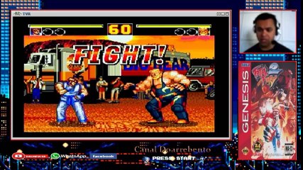 Mega Drive Quebrando o Pau # Fatal Fury 2