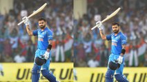 India Vs England 1st ODI: Virat Kohli slams Fifty off 56 balls | वनइंडिया हिंदी