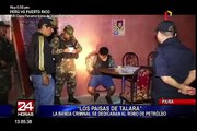 Piura: desarticulan organización criminal  ‘Los Paisas de Talara’