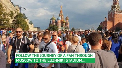 Behind the scenes - Journey to Luzhniki