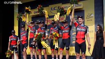 BMC gewinnt Tour-Teamzeitfahren - Radprofi van Avermaet in Gelb