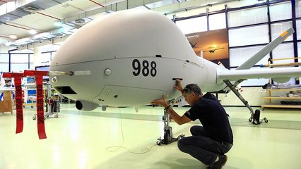 پهپادهای ساخت اسرائیل مرزهای اروپا را می‌پایند