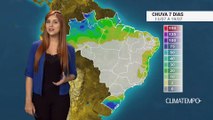 Confira o acumulado de chuva para os próximos dias no Brasil