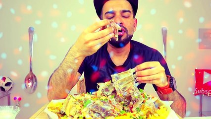 تحدي المنسف الأردني الشهير وردة فعلي على طعمه الخيالي ! Jordanian Mansaf Challenge