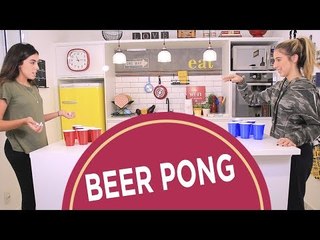 PASSAMOS VERGONHA COM OS DESAFIOS DO BEER PONG