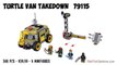 TURTLE VAN TAKEDOWN 79115 Lego TMNT Teenage Mutant Ninja Turtles Stop Motion Set Review