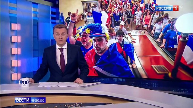 Московский транспорт приятно удивил иностранных болельщиков