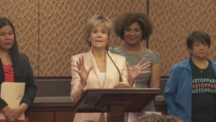Jane Fonda respalda la lucha de las trabajadoras humildes
