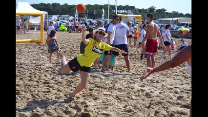 Les SF & SG au sandball