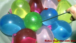 Lot Wet Balloons Finger Family Collection | Learn colours with Balloons