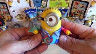 new Minions Movie Toys Complete Set in Happy Meal McDonalds Europe 迷你小兵
