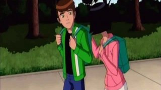 Ben and Julies First Kiss in Ben 10 Ultimate Alien