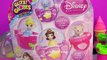 Glitzi Globes Disney Princess Cinderella Belle Beauty & the Beast Castle Water Playset Toy Unboxing
