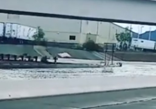 Heavy Rain Floods Nevada Highway, Triggering Closure
