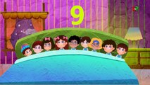 رقم الأغنية أرقام للأطفال تعلم الأرقام| One to Hundred Numbers | Kids TV Rhymes | Numbers Song