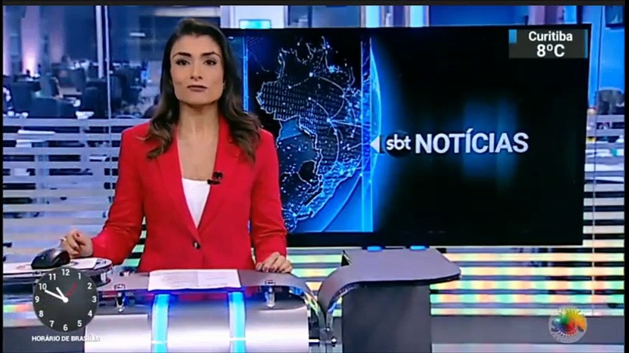 Estreia do Boletim SBT Notícias (10h49) (12/07/18) | SBT 2018