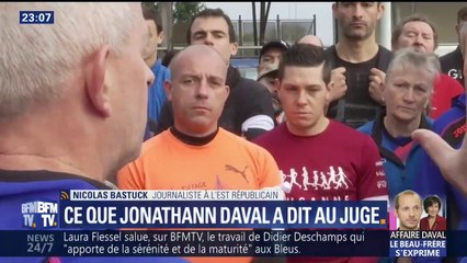 Ce que Jonathann Daval a dit au juge