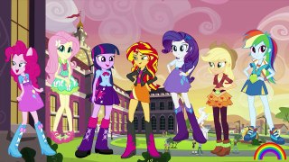 MY LITTLE PONY Equestria Girls Transforms Mane 7 Sunset Shimmer Twilight Sparkle MLP Coloring