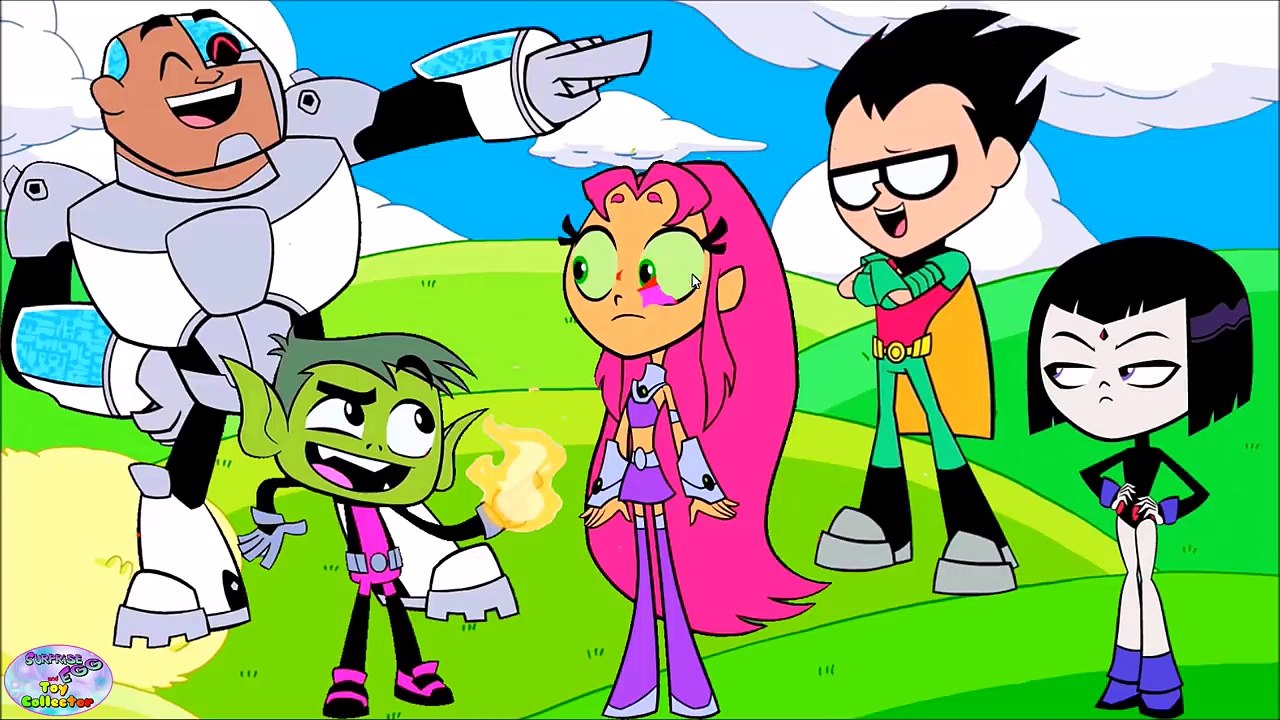 Teen Titans Go! Color Swap Transforms Star Vs Forces of Evil Surprise Egg and Toy Collector SETC