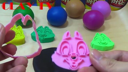 Fun Play and Learn Colours with Play Dough Modelling Clay Creative for Children