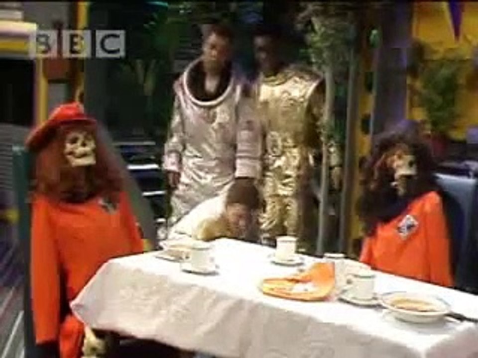 The Crew Meet Kryten - Red Dwarf - BBC
