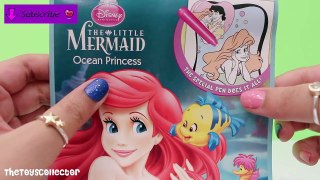 Disney Princess ARIEL MERMAID Magic Imagine Ink Rainbow Colour Pen Book