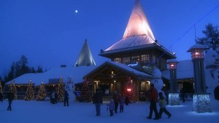 Un mensaje de Papá Noel / Santa Claus - Laponia - Finlandia - La ciudad de Papá Noel.