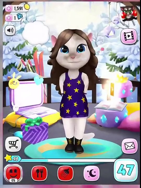 MY TALKING ANGELA HACK.100% Works!!!! No JAILBREAK NO PC.(IOS AND ANDROID)