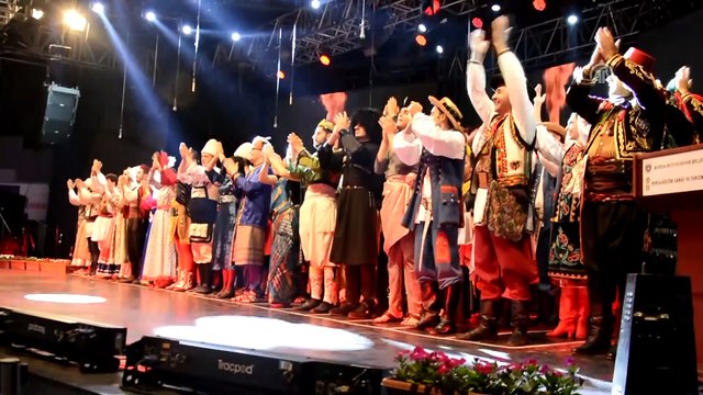'Uluslararası Altın Karagöz Halk Dansları Yarışması' - BURSA