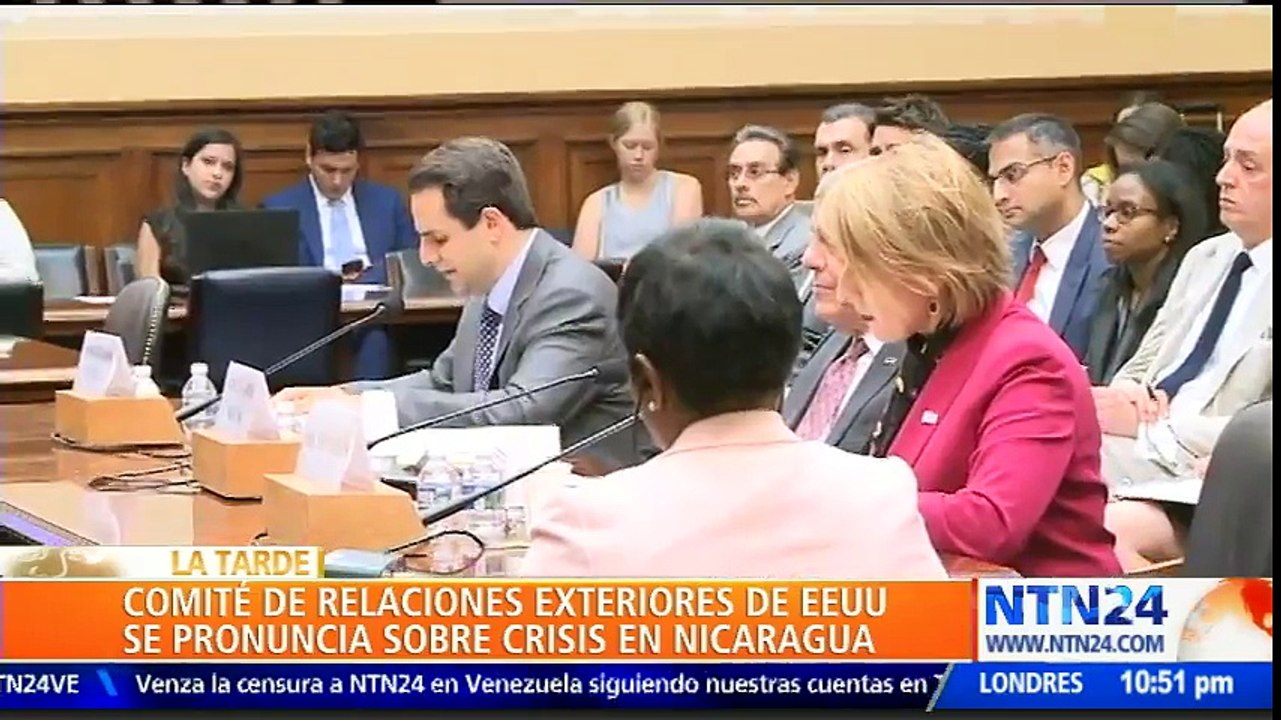“Apoyo firmemente el deseo del pueblo de Nicaragua de vivir libre”: Ileana Ros Lehtinen