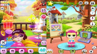 My Talking Angela VS Emma the Cat Virtual Pet Android Gameplay HD